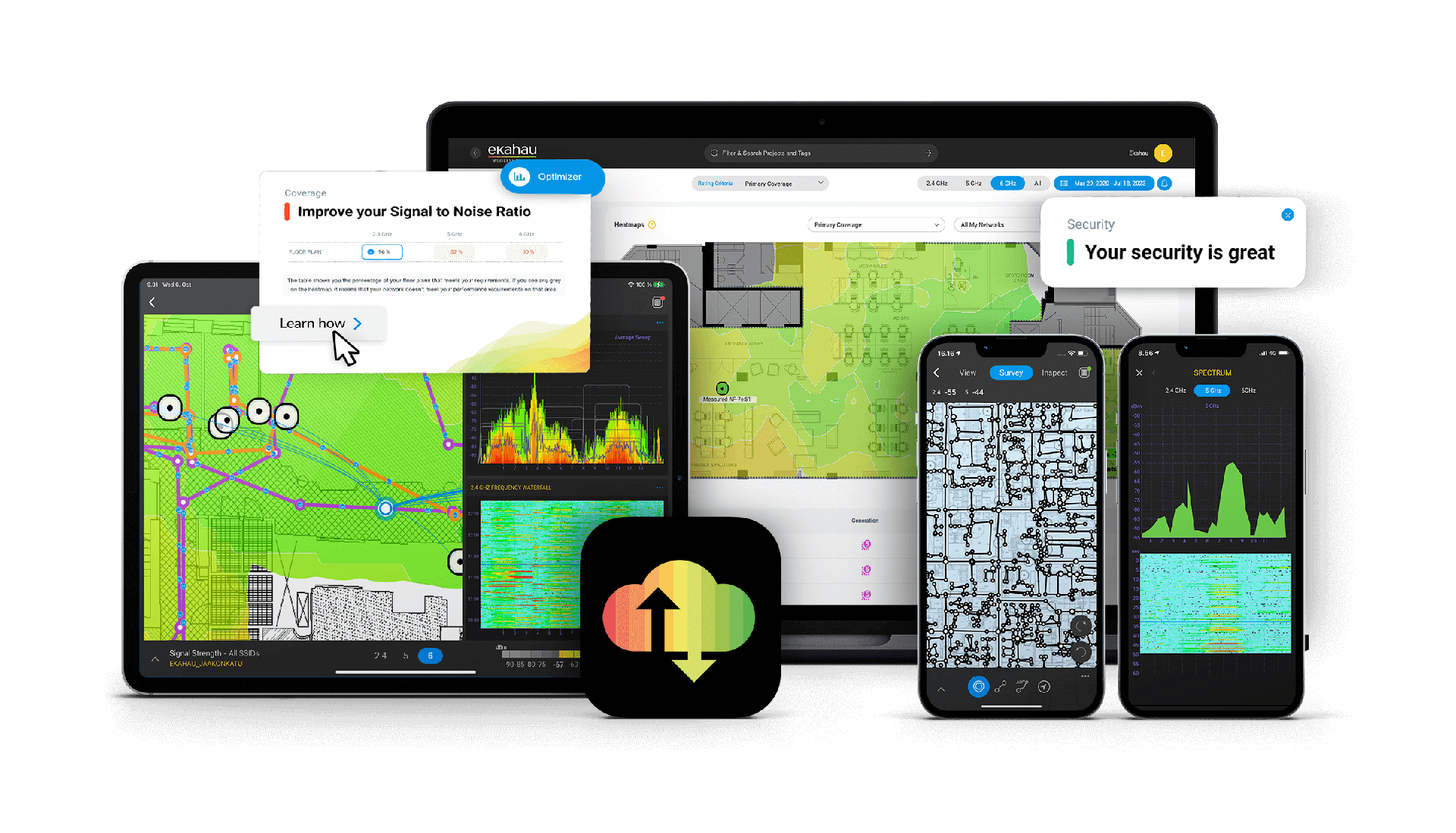 Ekahau WiFi Surveys en BCR Networks